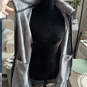 Kenneth Cole Reaction Longline Zip-Up Hoodie w/ detachable Hood